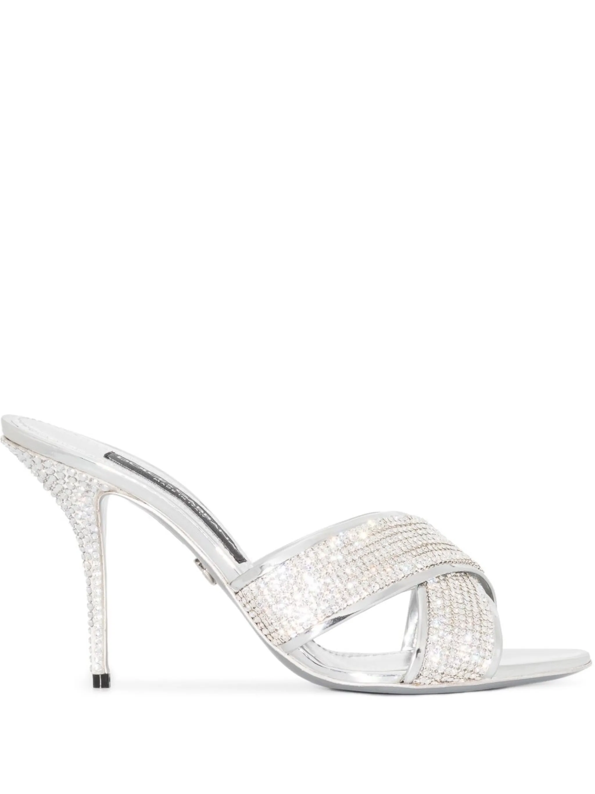 85mm crystal-embellished sandals
