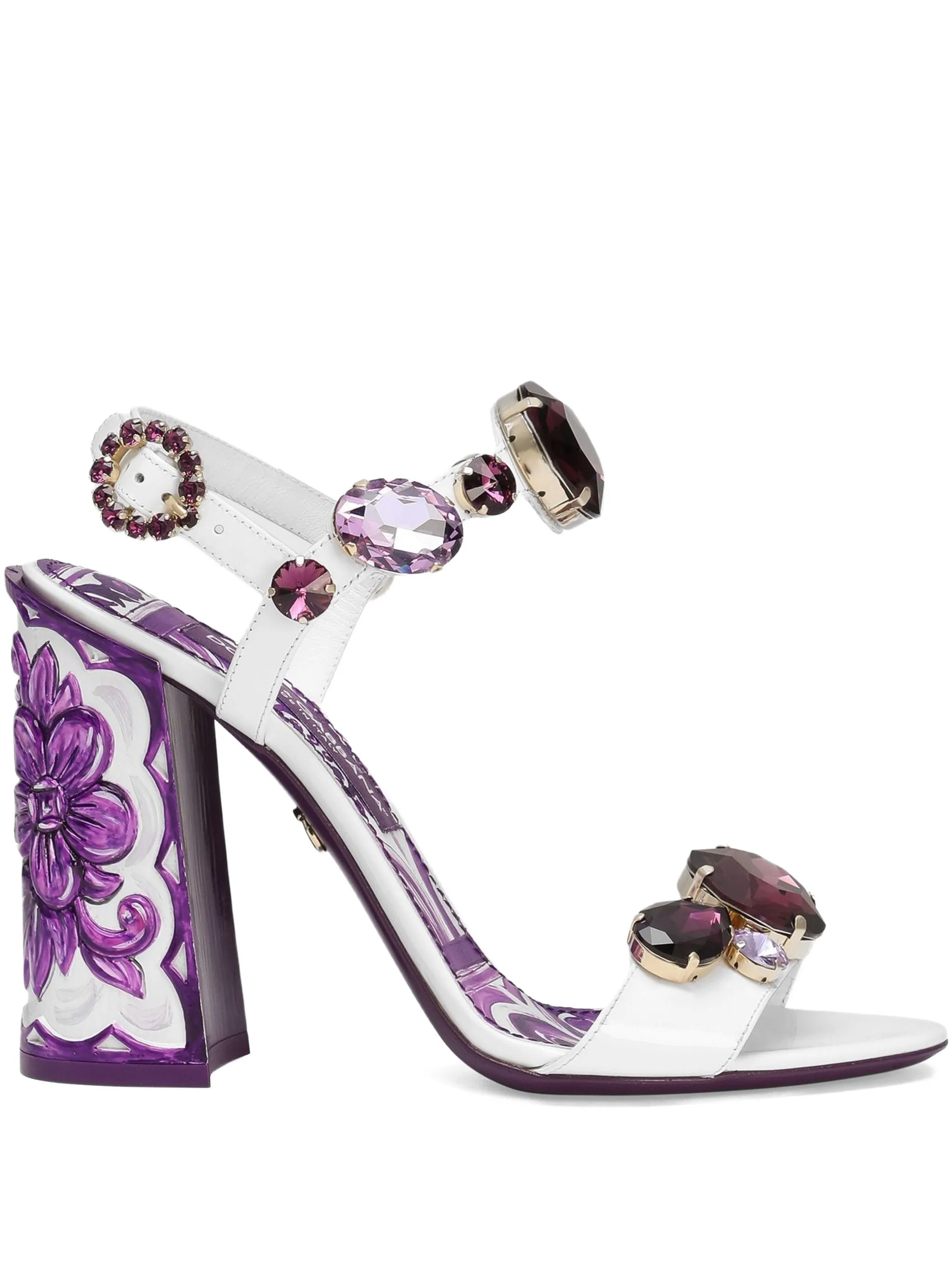 Rhinestone-embellished sandals