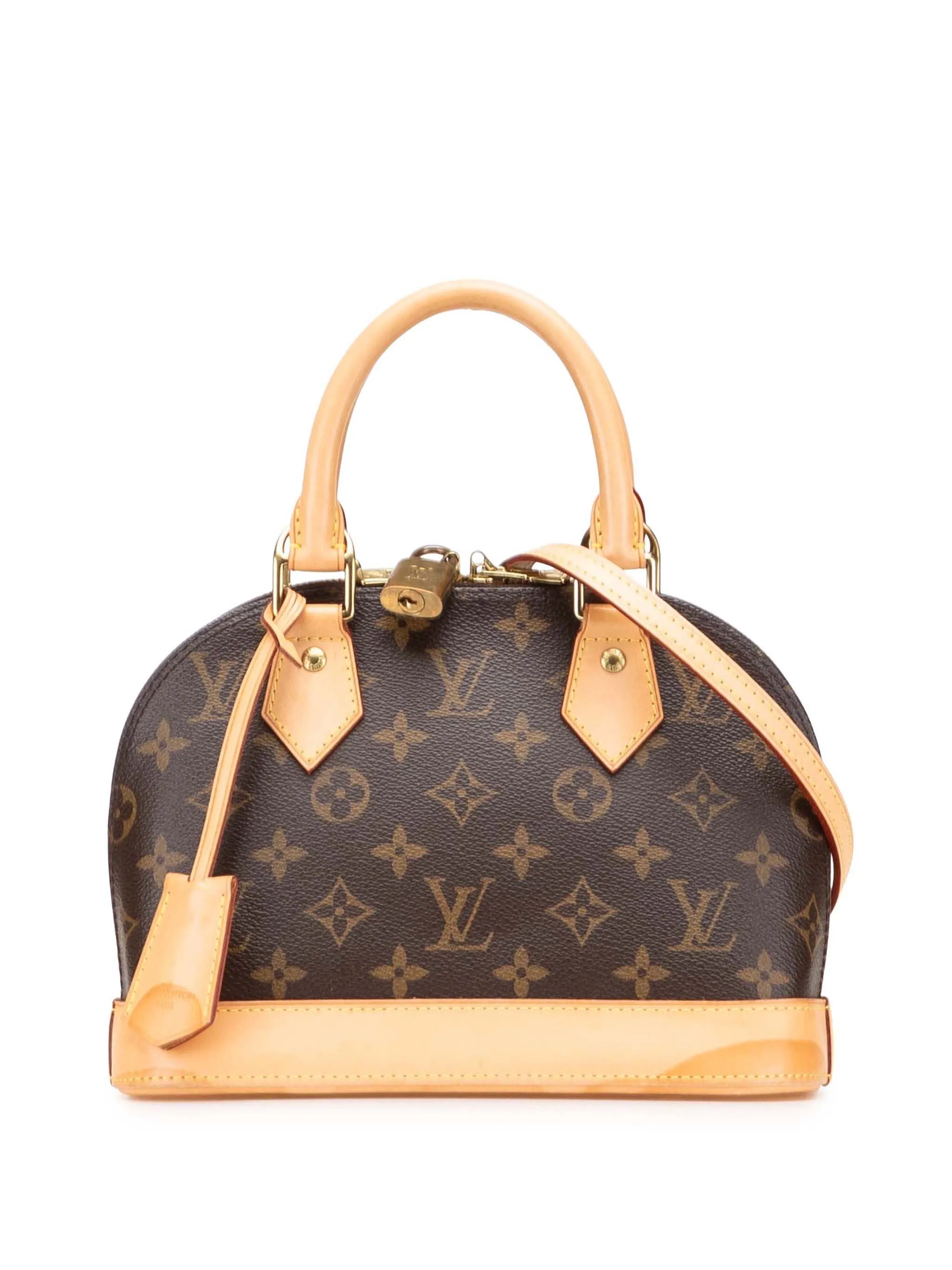Monogram Alma BB satchel