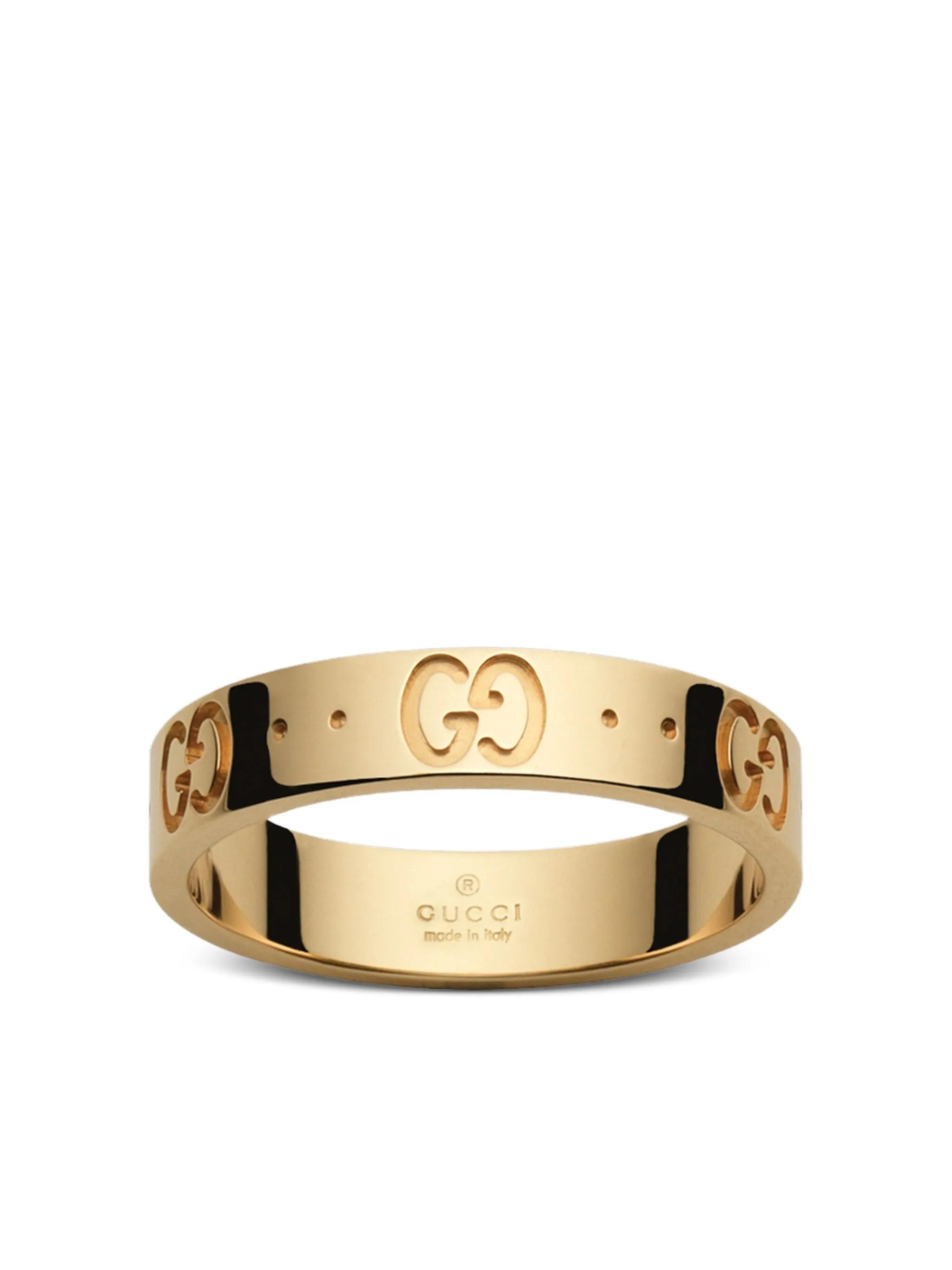18K yellow gold Icon ring