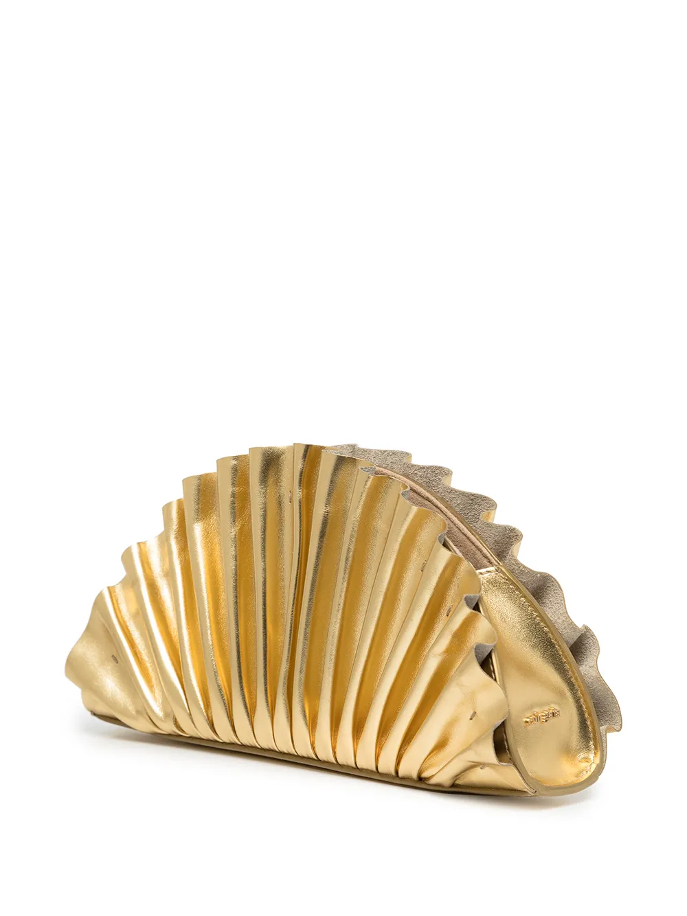 Nala shell-detail mini clutch