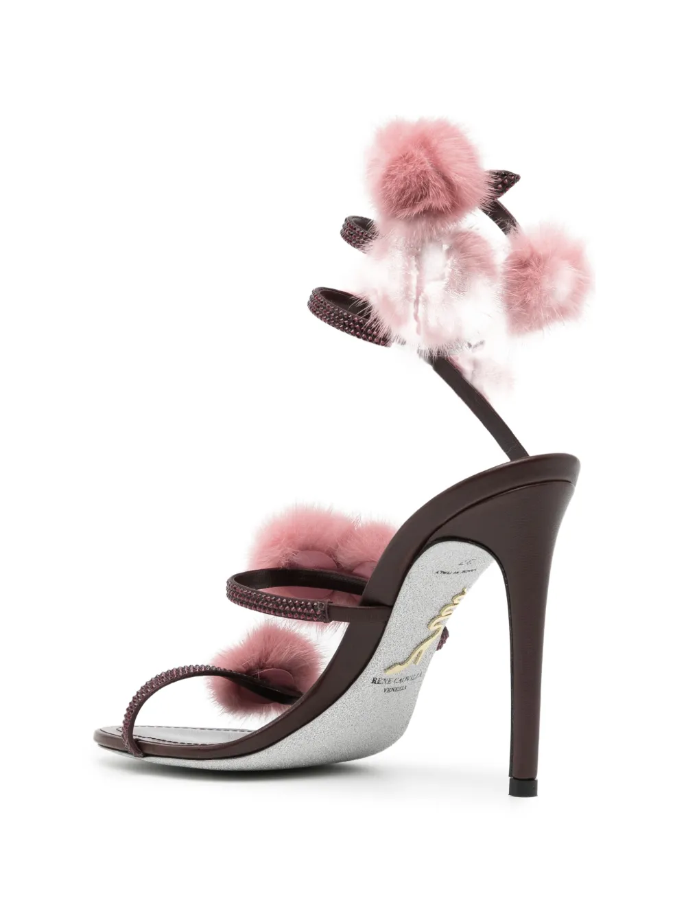 Rosalia pompom-embellished sandals