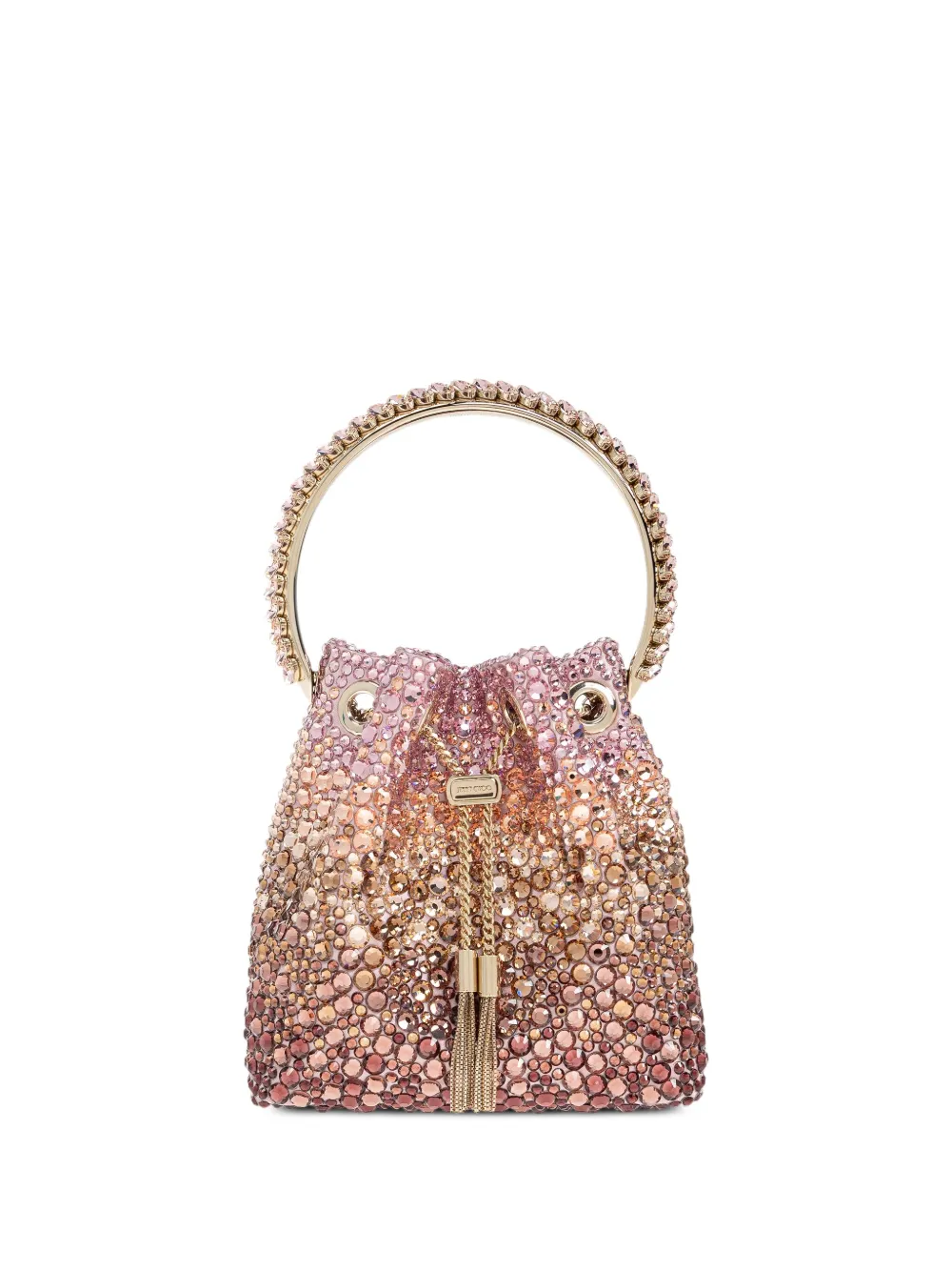 Bon Bon crystal bucket bag