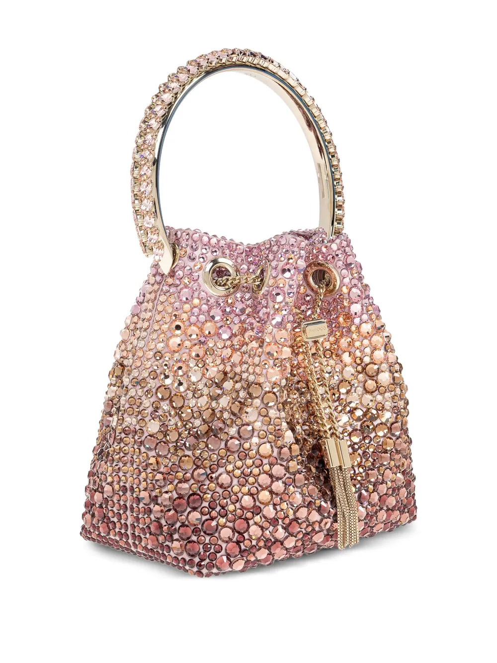 Bon Bon crystal bucket bag