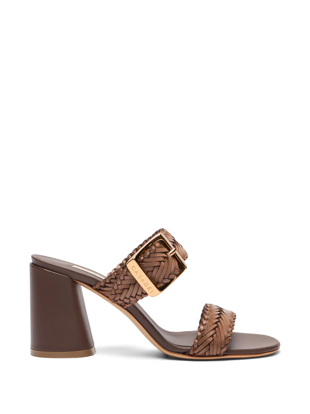 Kenya buckle-embellished woven sandals