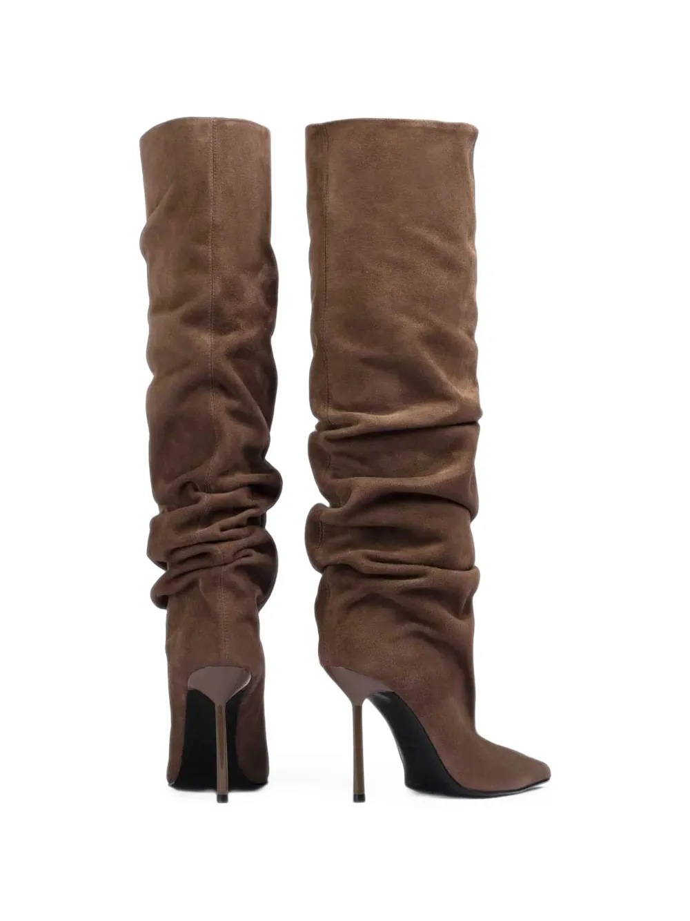 Bella ruched-detail boots