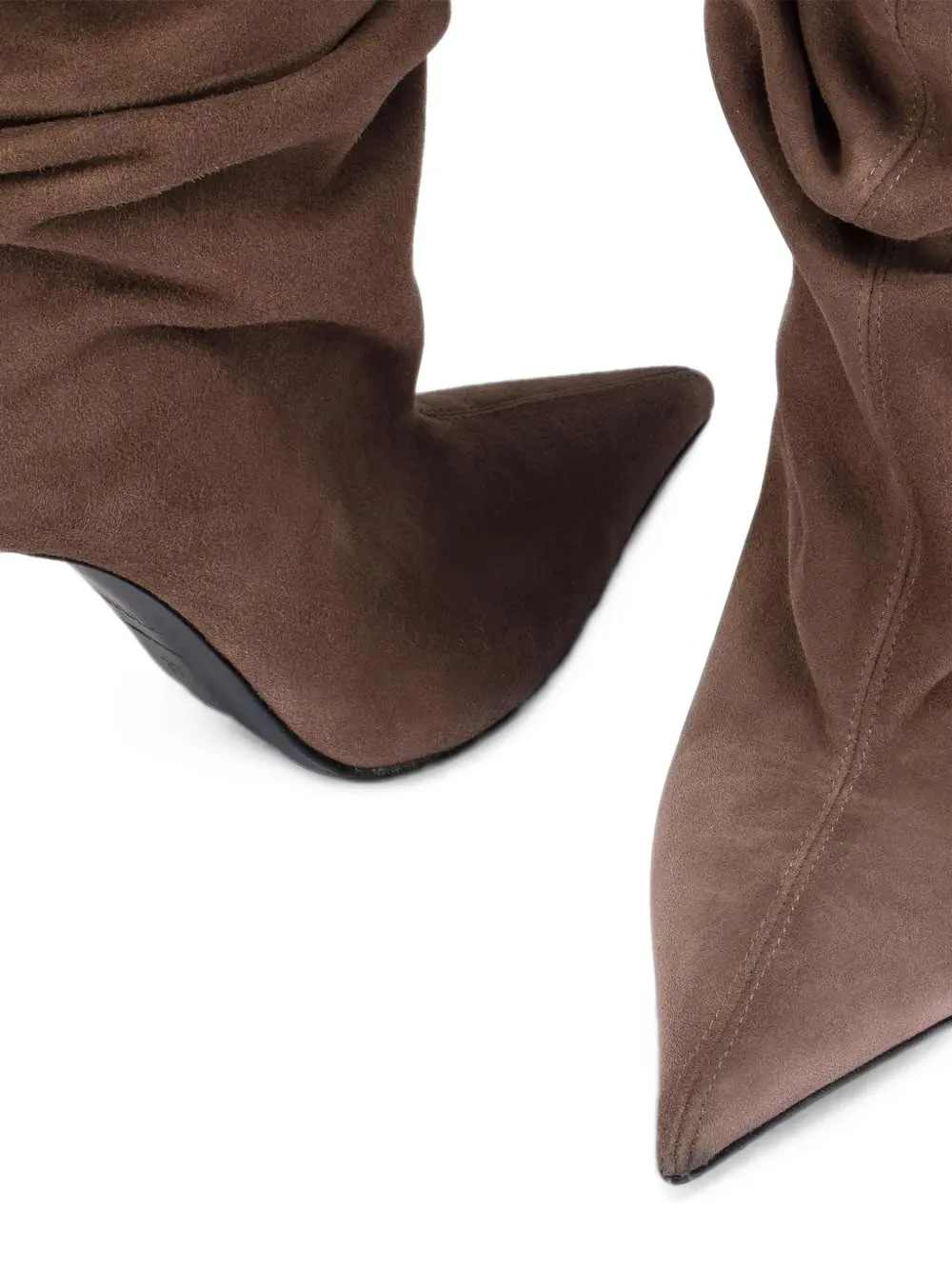 Bella ruched-detail boots