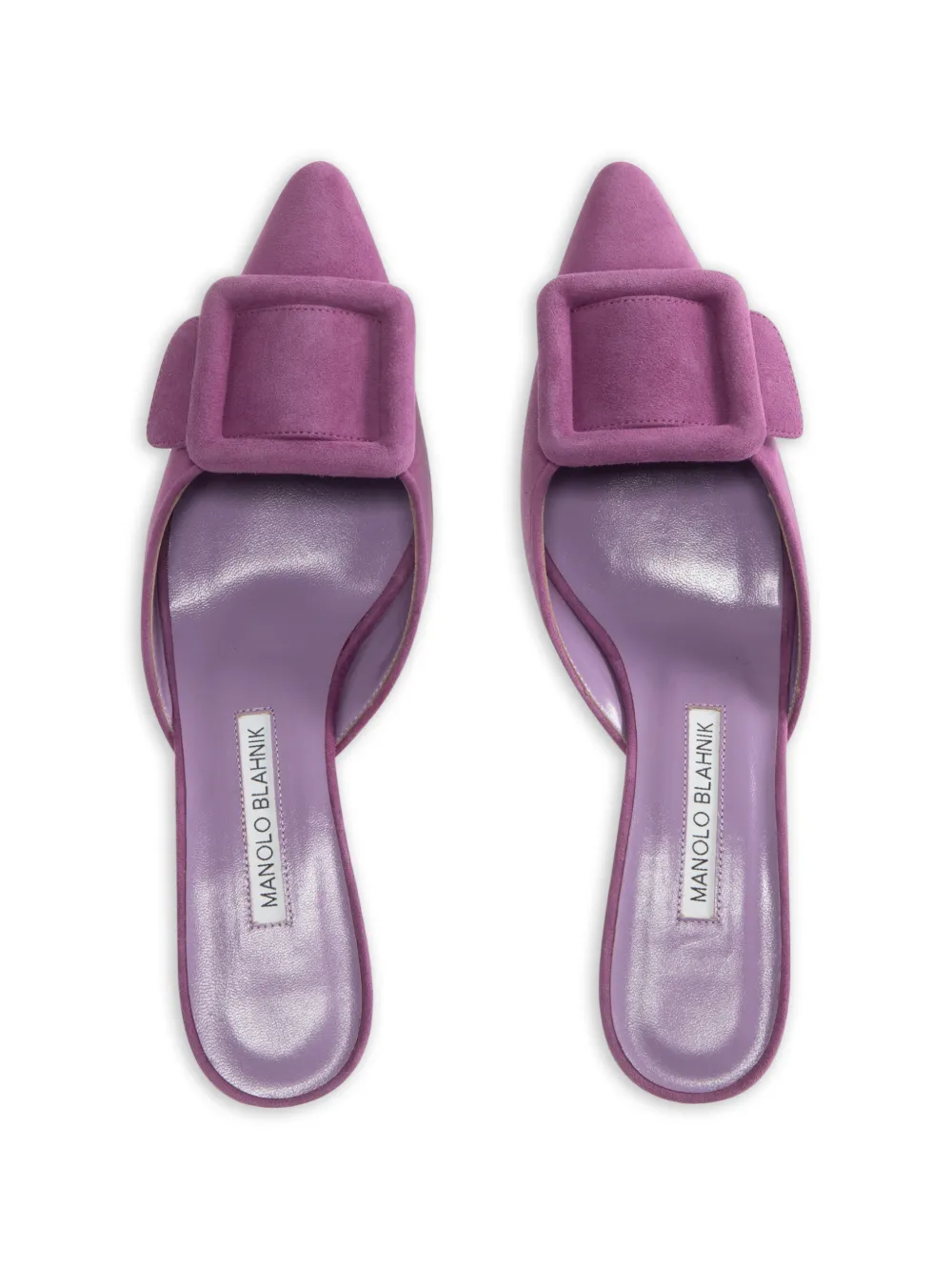 Maysale buckle-detail mules