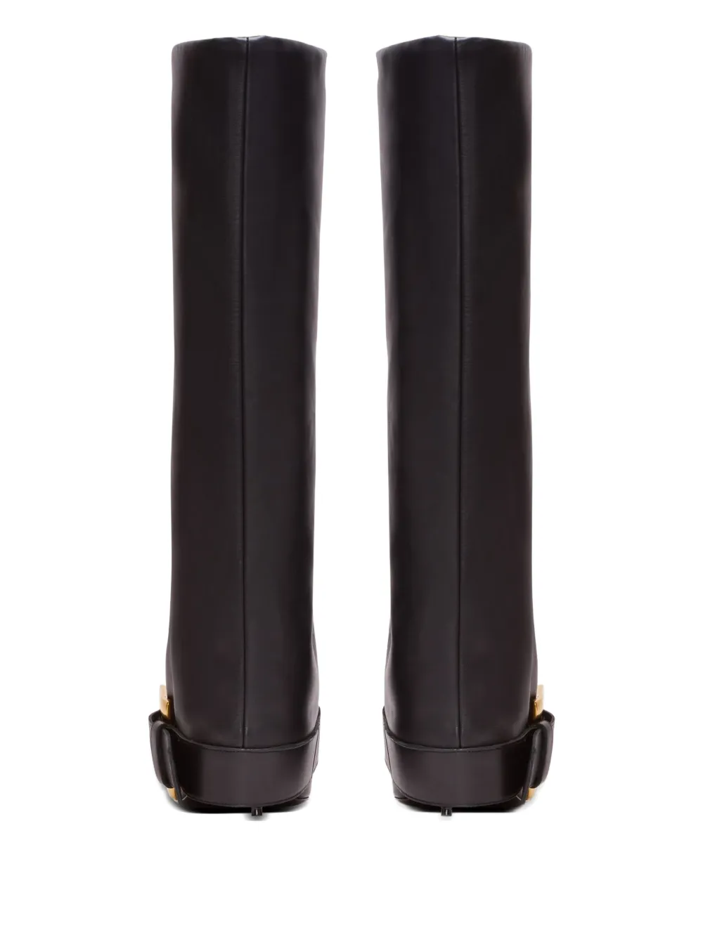 Anthem calfskin leather boots