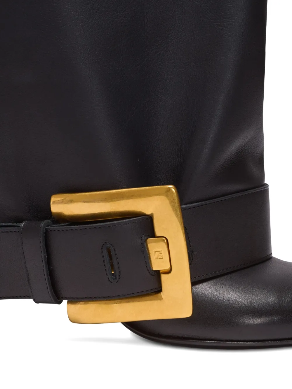 Anthem calfskin leather boots