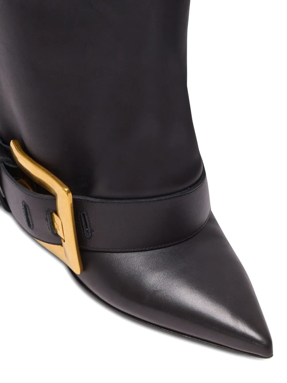 Anthem calfskin leather boots