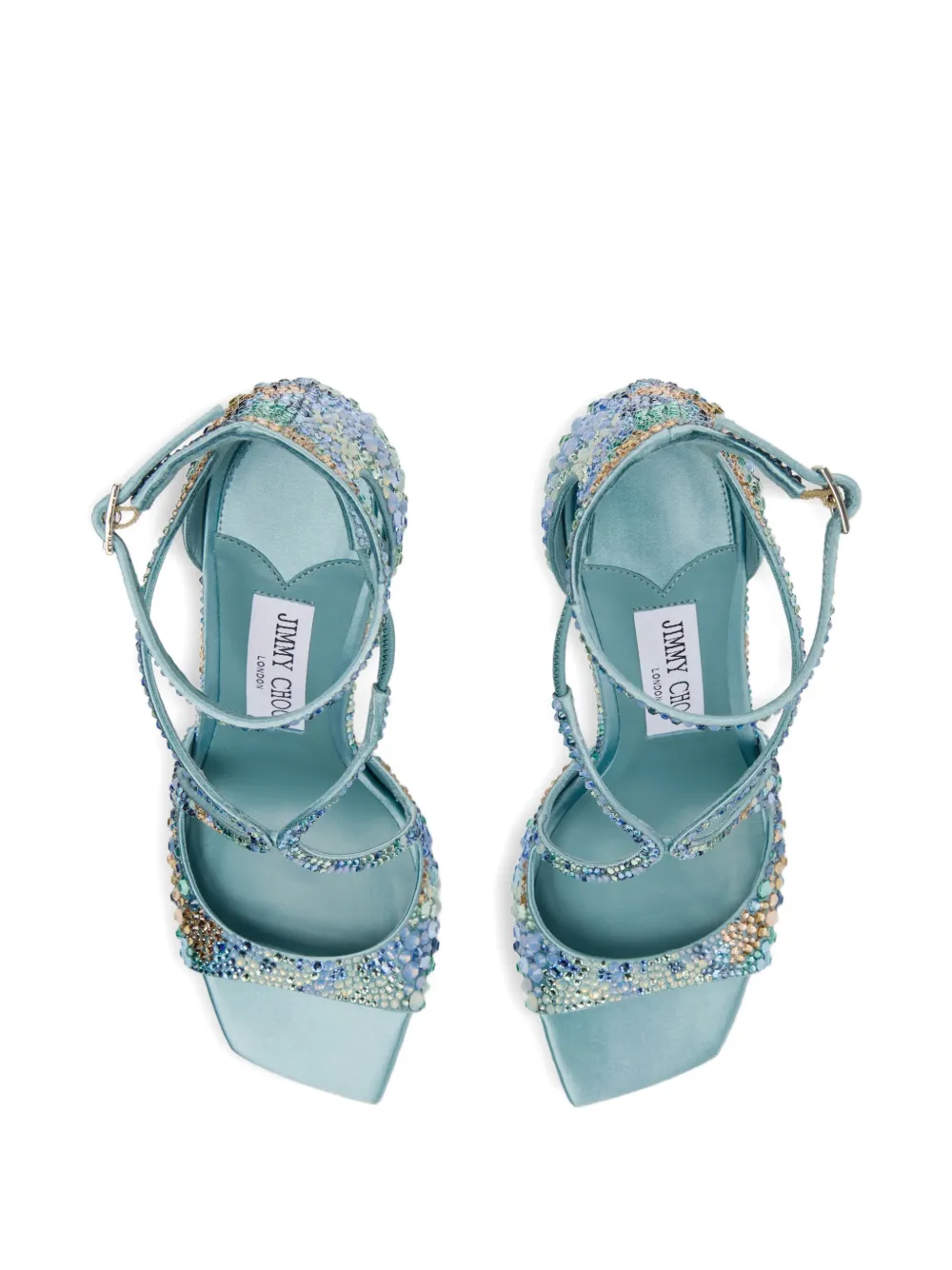 Azia 95 crystal-embellished sandals