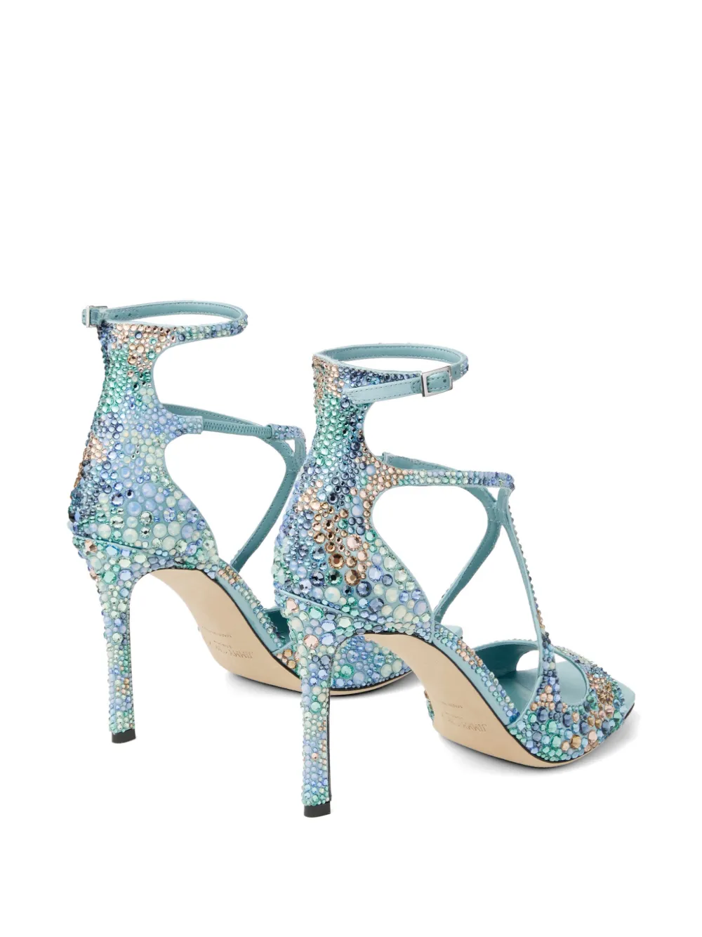 Azia 95 crystal-embellished sandals