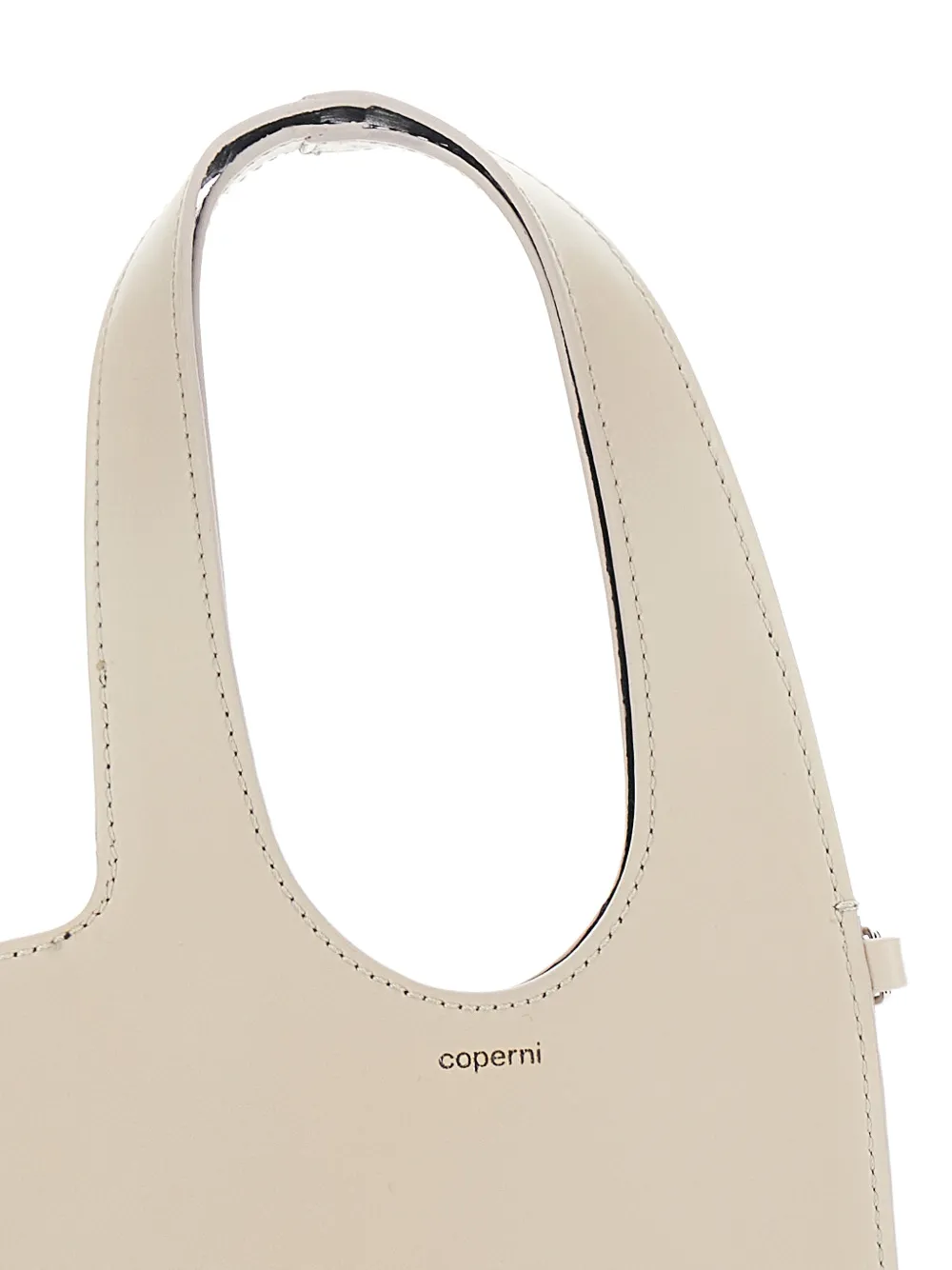 Heart logo-print shoulder bag