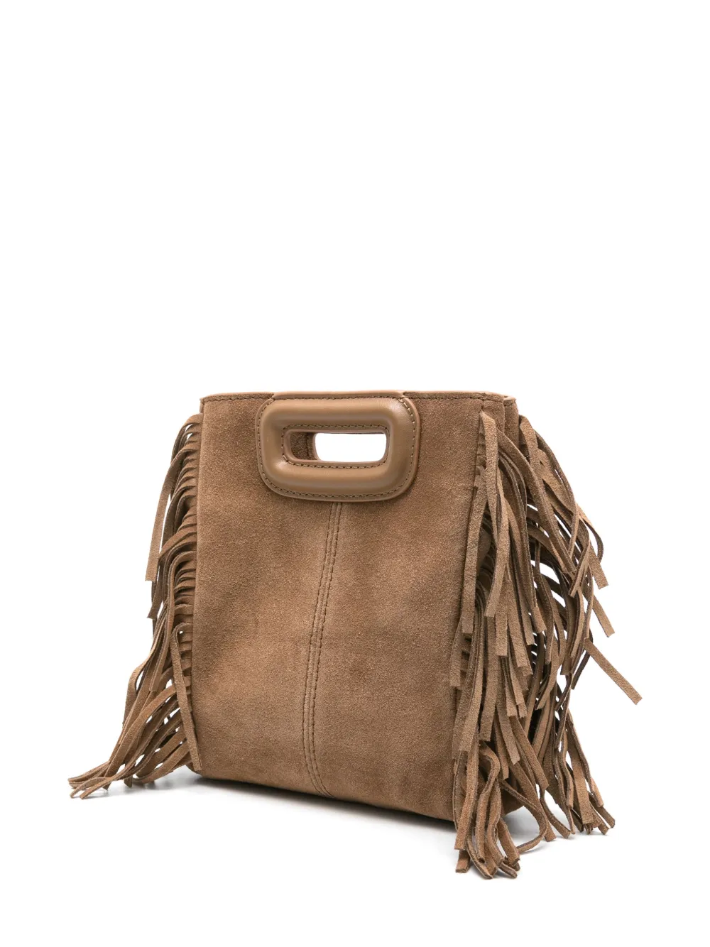 Mini bag in suede leather