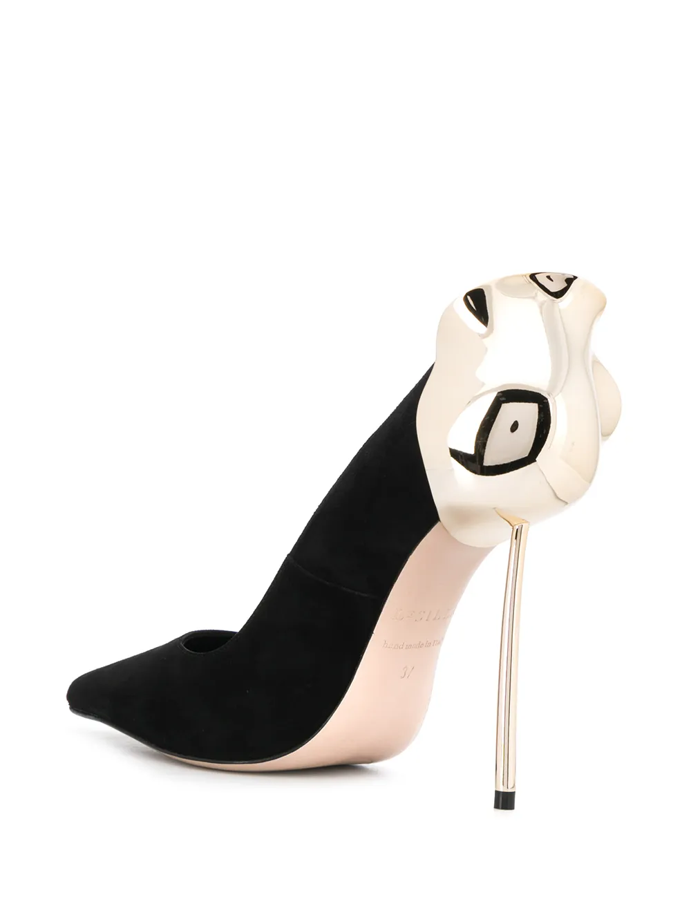 120mm Petalo pointed toe stiletto heels